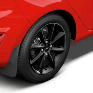 Platišče iz lahke zlitine 16" z 8 kraki, črn